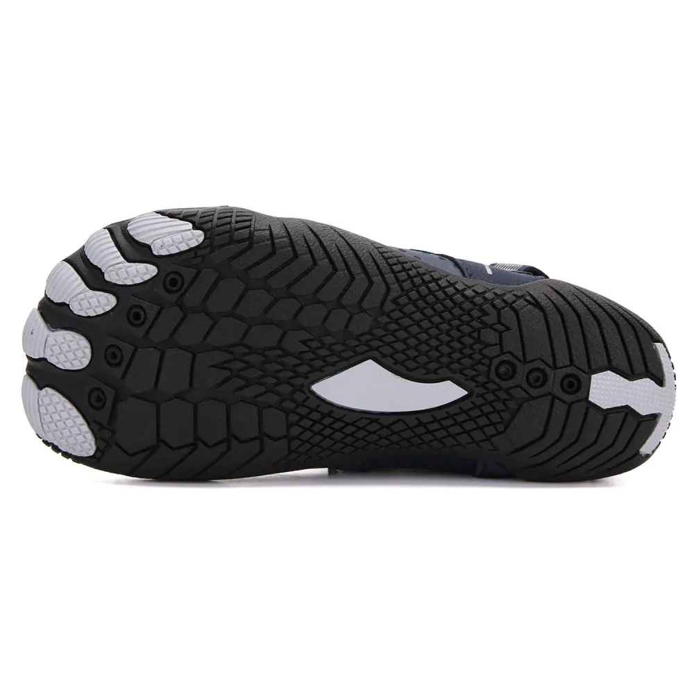 Kids' Water Shoes Barefoot Quick Dry Aqua Sports Boys Girls - Blue Size BigKid US2 = EU32