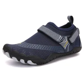Kids' Water Shoes Barefoot Quick Dry Aqua Sports Boys Girls - Blue Size BigKid US2 = EU32