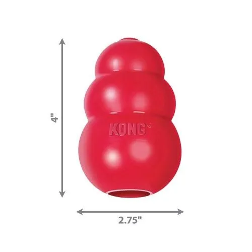 KONG Classic Dog Toy Red Large