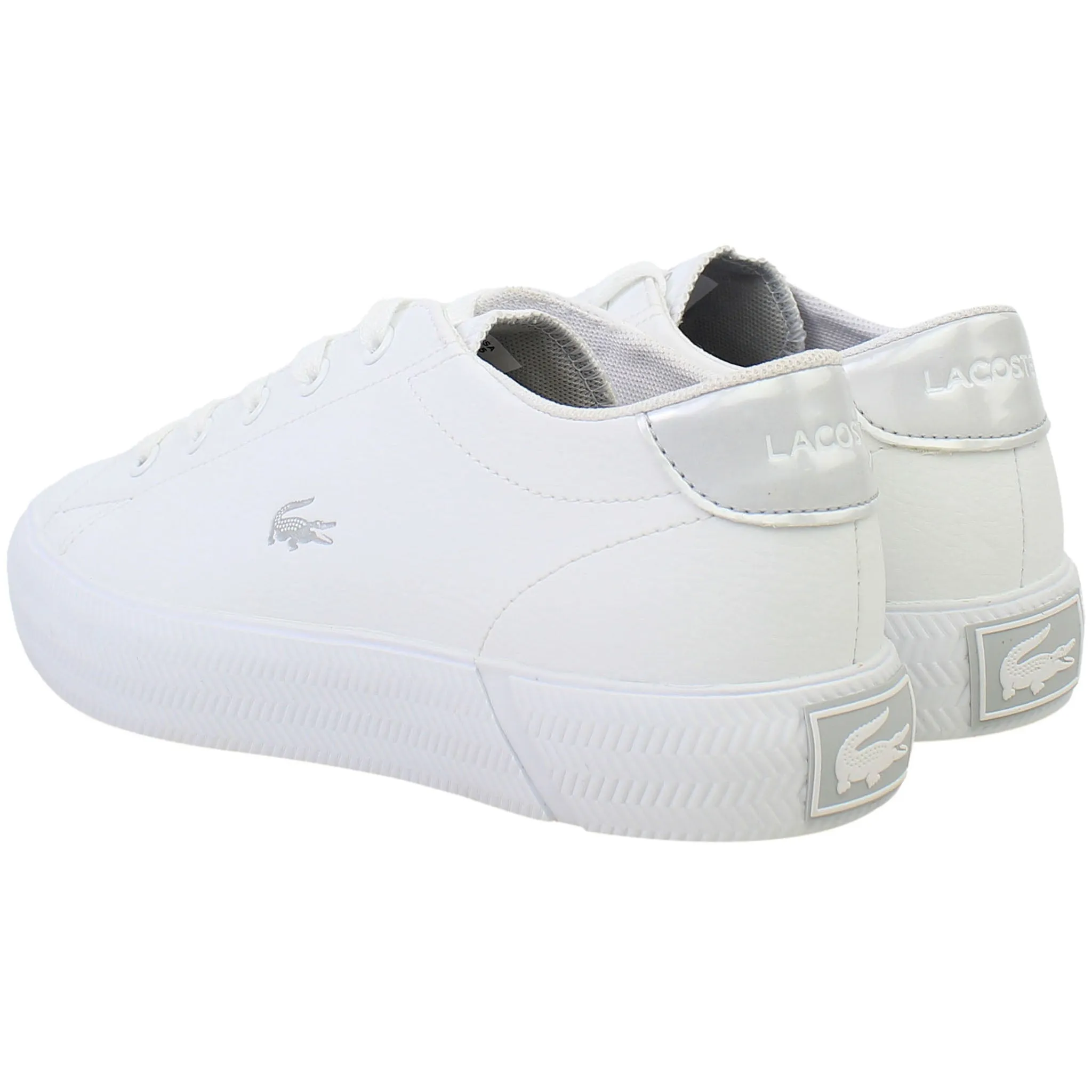 Lacoste Gripshot 223 1 JD Kids White Trainers