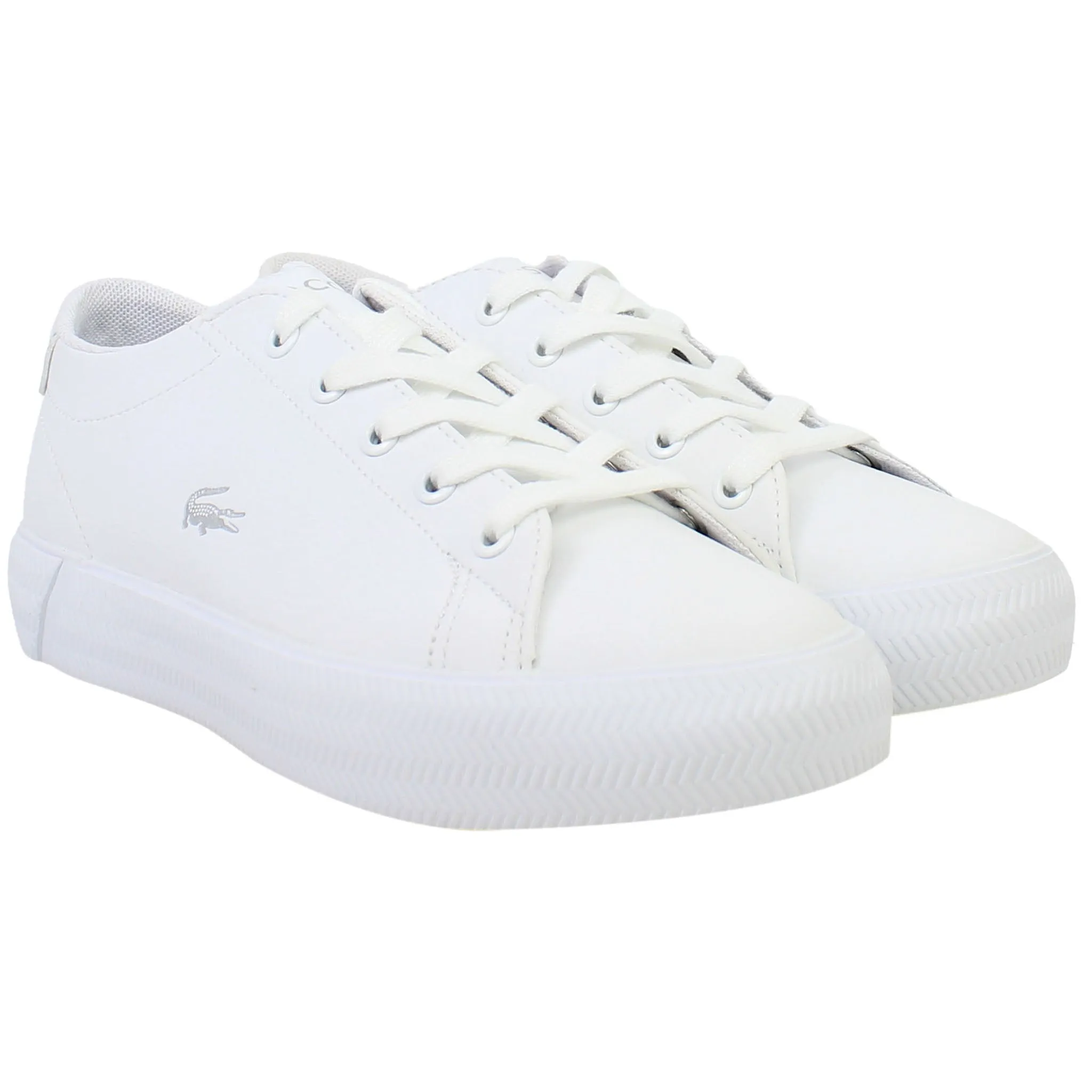 Lacoste Gripshot 223 1 JD Kids White Trainers