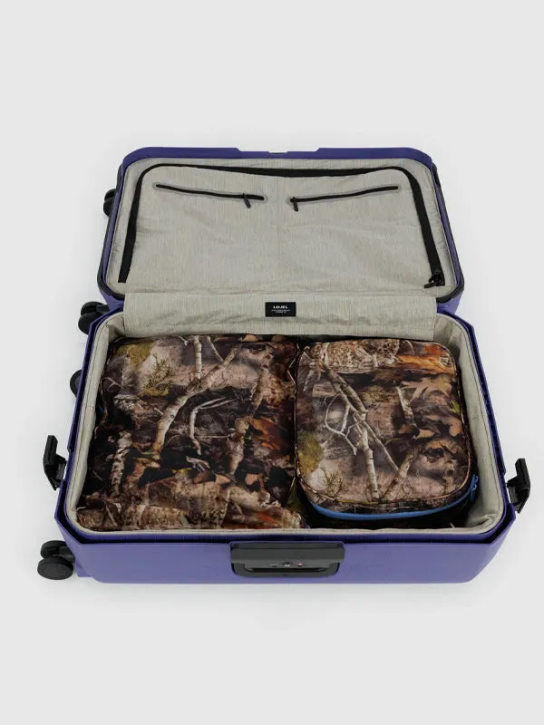 Large Packing Cube Set: Photo Forest