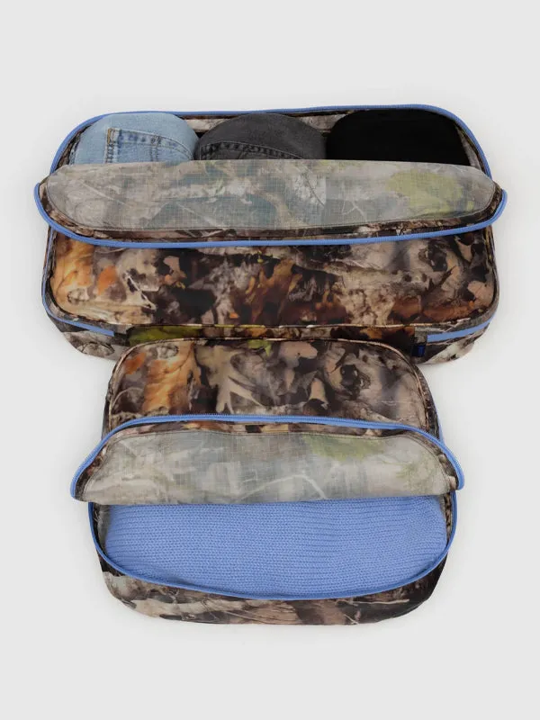 Large Packing Cube Set: Photo Forest