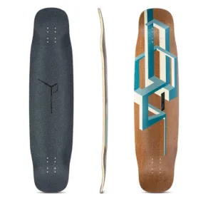 Loaded Basalt Tesseract Longboard Deck - Dark Blue