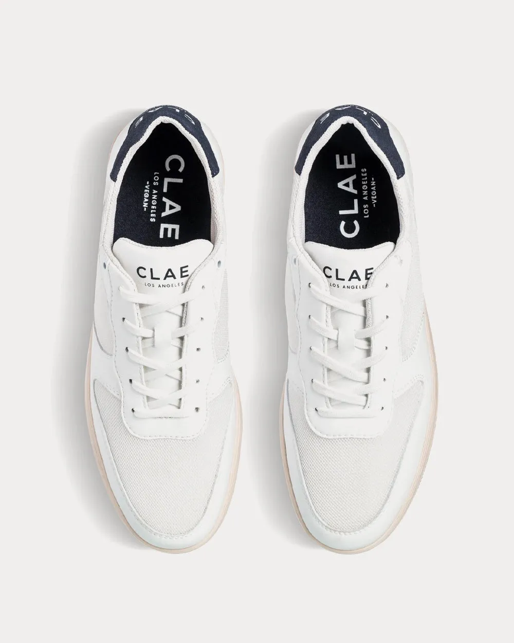 Malone Lite White / Navy / Pine Green Low Top Sneakers