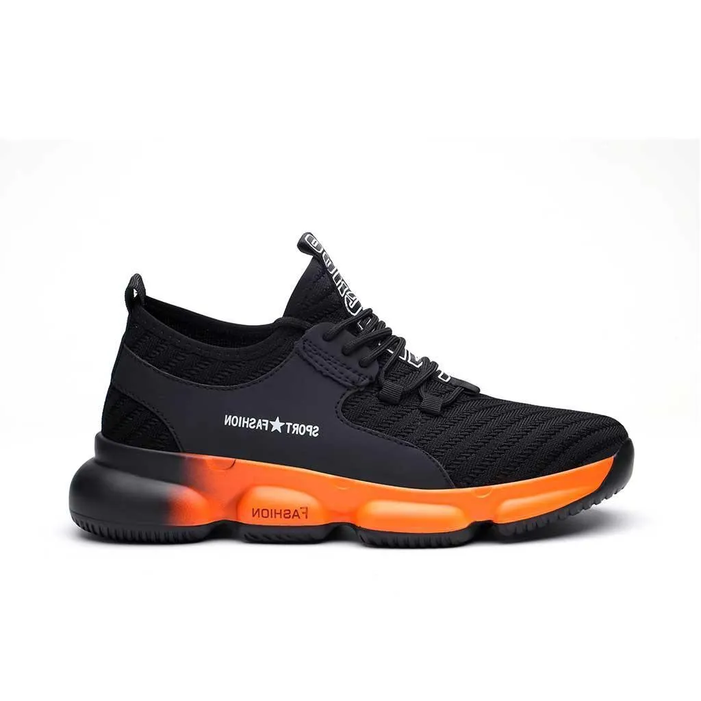 Men's Steel Toe Sneakers - Soft & Flexible | B074