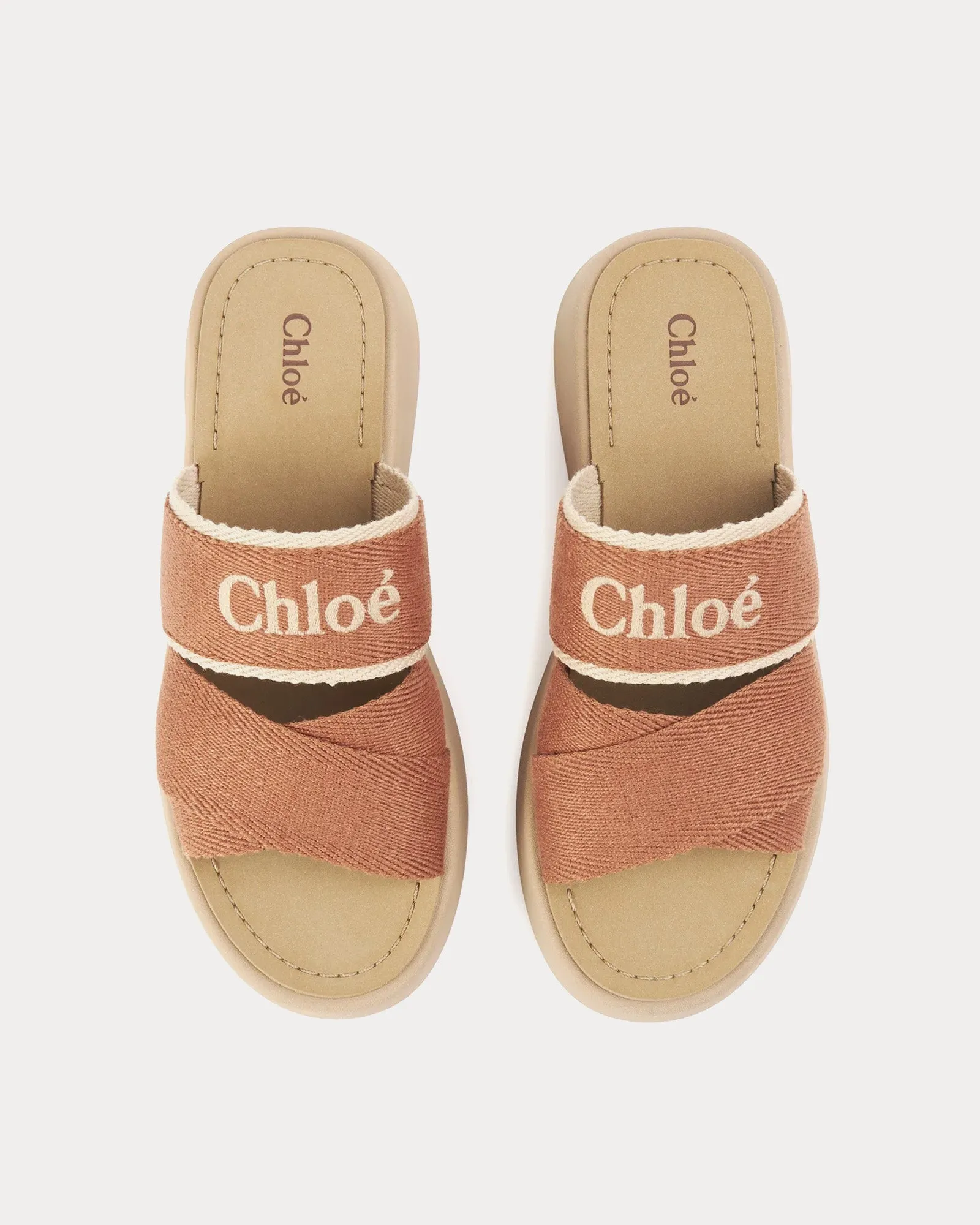 Mila Brown Delight Slides
