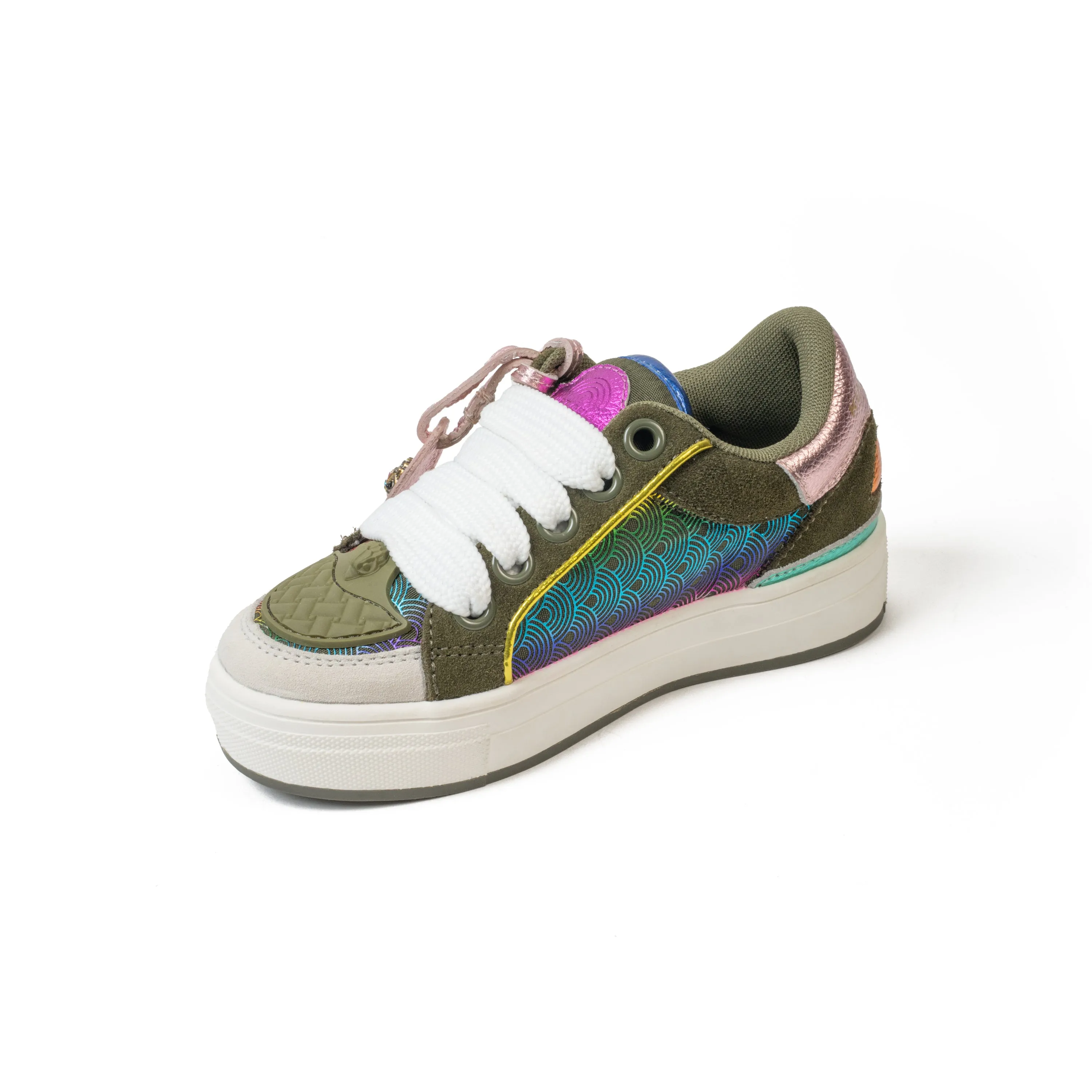 Mini Southbank Sneaker - Little Kid Green Combo