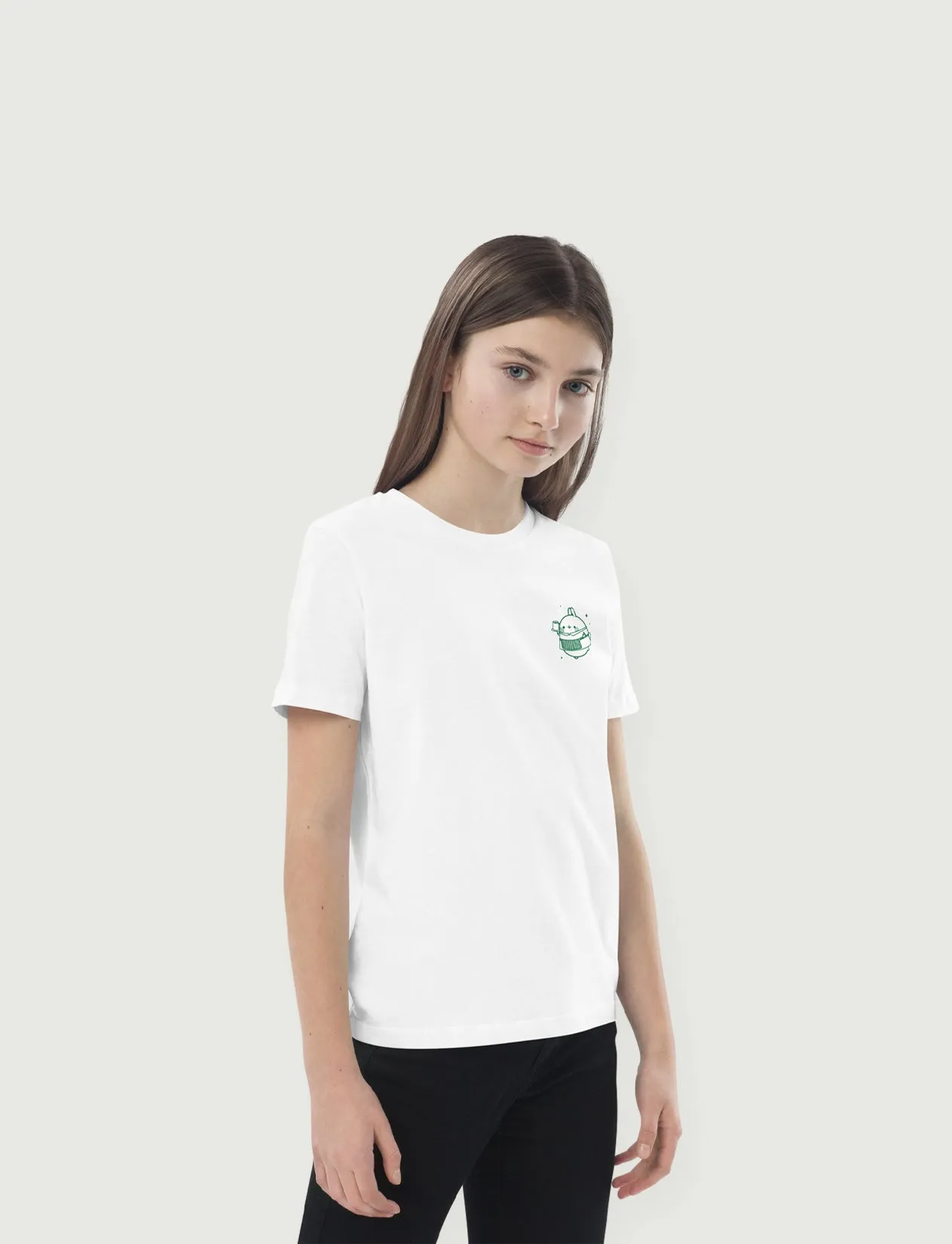Molang Green Diner Kids T-shirt