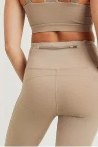 Mono B- GREEN Essential Lycra-Blend Highwaist Leggings