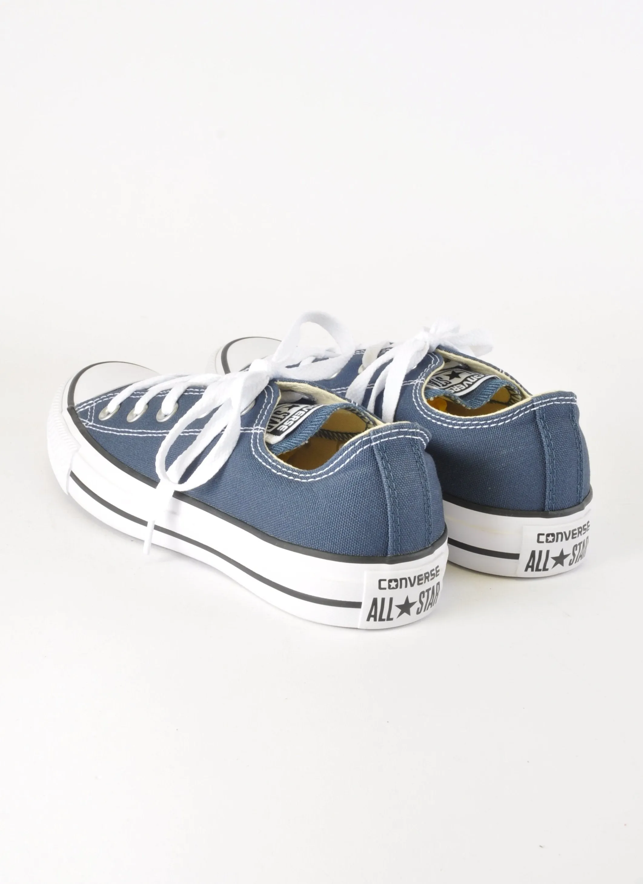 Navy Classic Low Converse - New But Imperfect