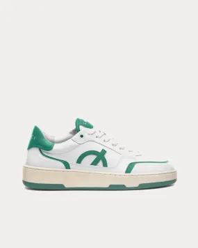 Neo White / Green / Cream Low Top Sneakers