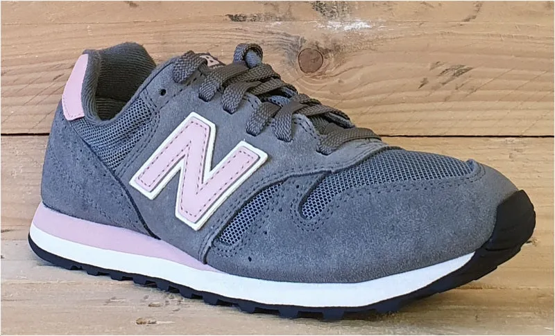 New Balance Classic 373 Suede Trainers UK4/US6/EU36.5 W373SGP Grey/Cream