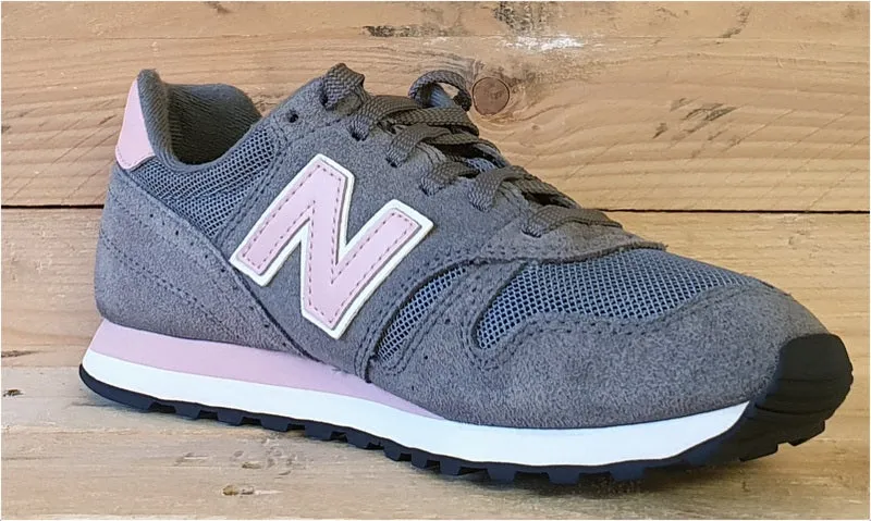 New Balance Classic 373 Suede Trainers UK4/US6/EU36.5 W373SGP Grey/Cream