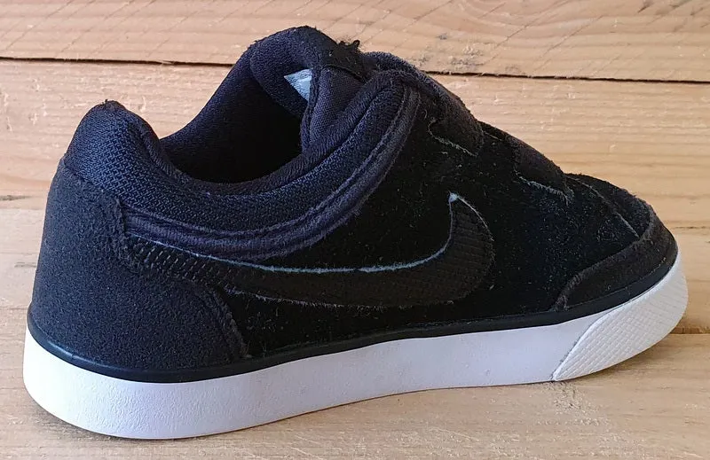 Nike Classic Capri 3 Low Suede Kids Trainers UK8.5/US9C/EU26 579949-016 Black