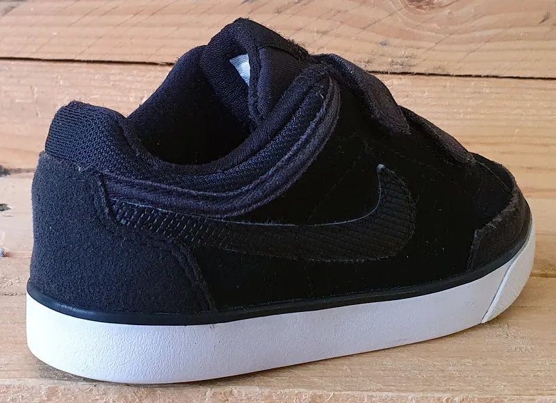 Nike Classic Capri 3 Low Suede Kids Trainers UK8.5/US9C/EU26 579949-016 Black