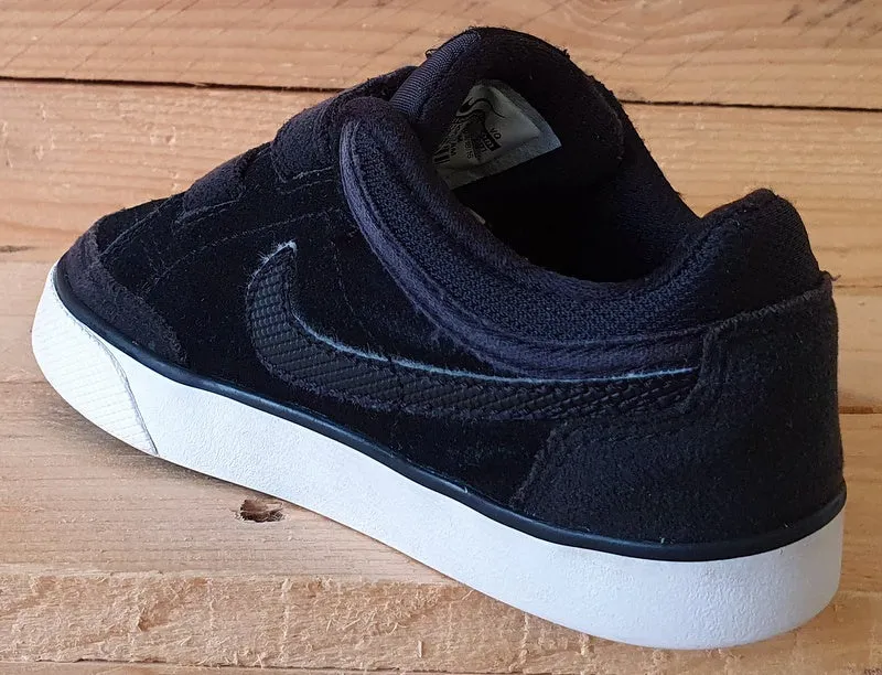 Nike Classic Capri 3 Low Suede Kids Trainers UK8.5/US9C/EU26 579949-016 Black