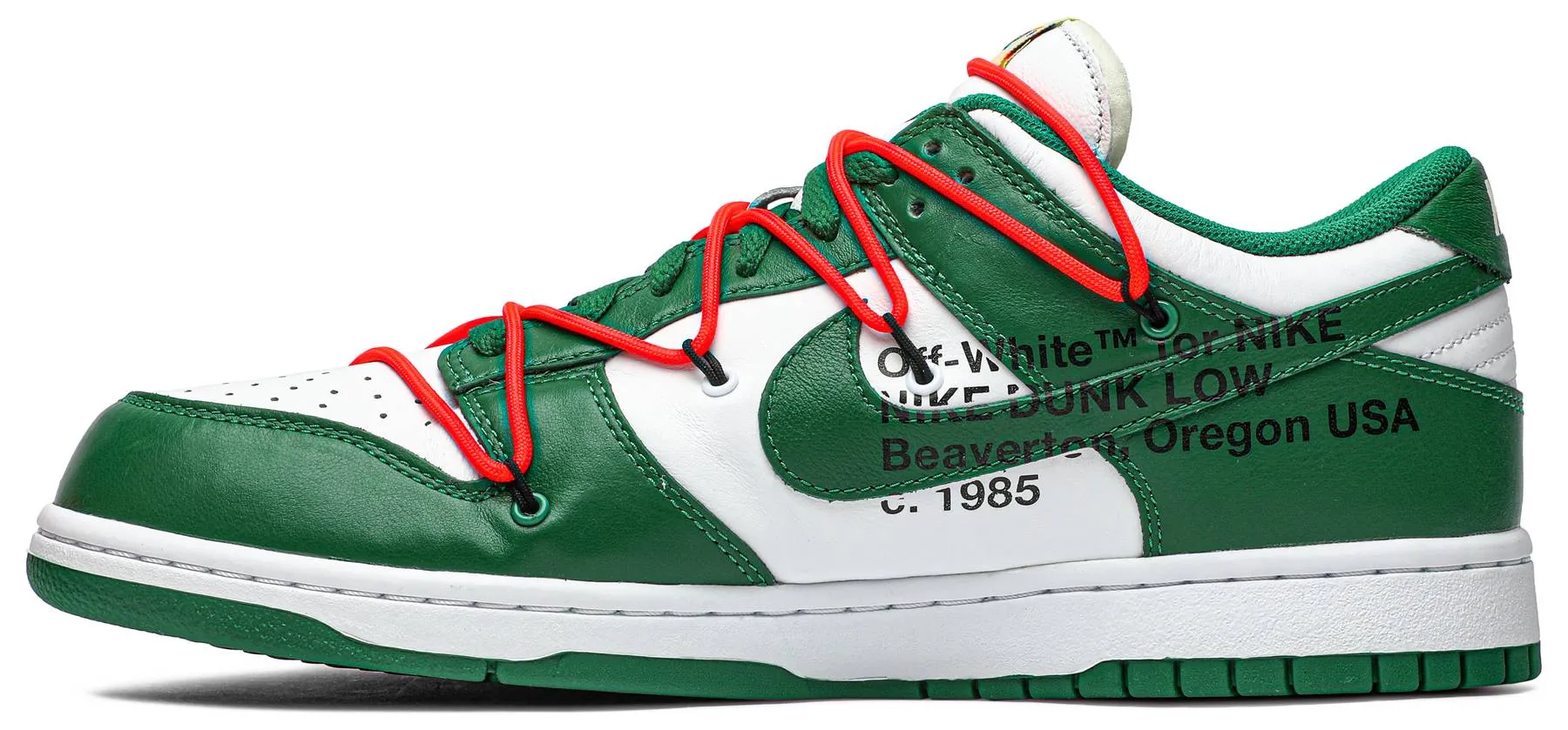 Off-White x Dunk Low 'Pine Green'