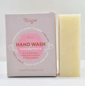 Packaged Citrus Hand Wash Concentrate. Dissolves To Make One Gallon.