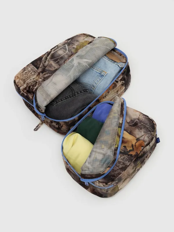 Packing Cube Set: Photo Forest