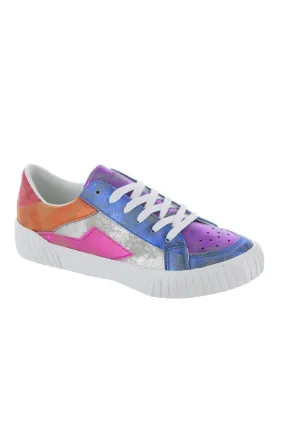Rainbow Metallic Willa Sneakers by Blowfish