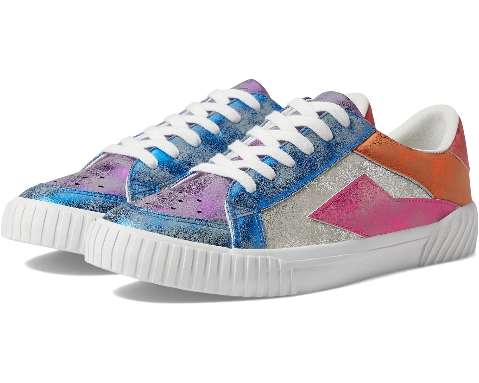 Rainbow Metallic Willa Sneakers by Blowfish