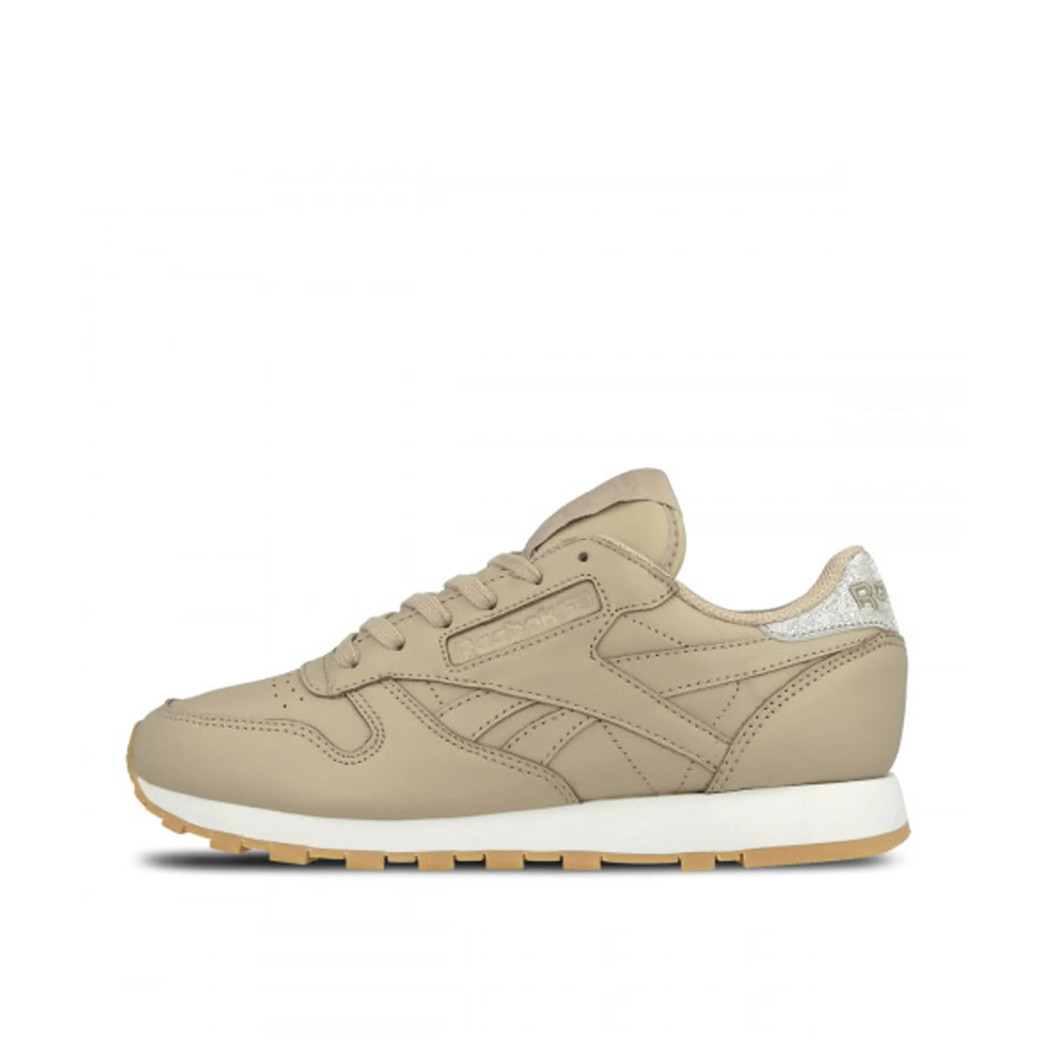 Reebok Classic Met Diamond Womens Beige Trainers