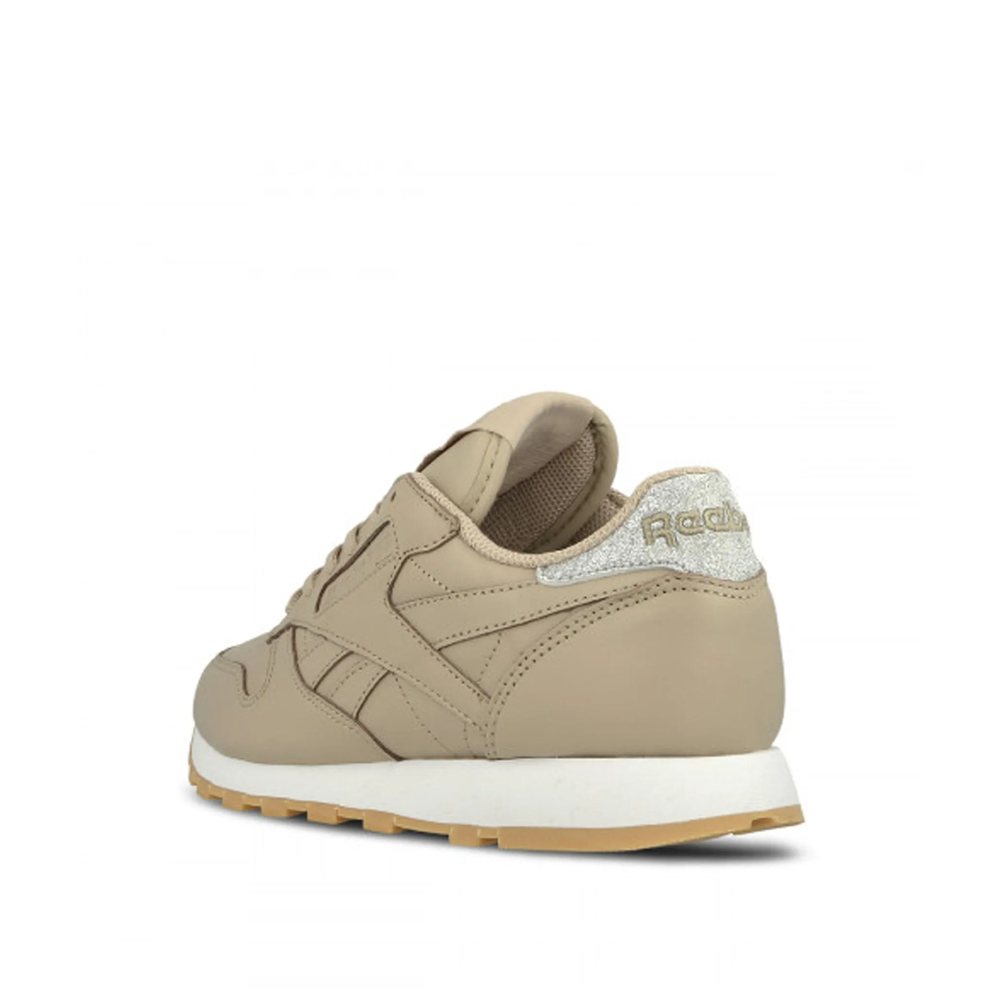 Reebok Classic Met Diamond Womens Beige Trainers