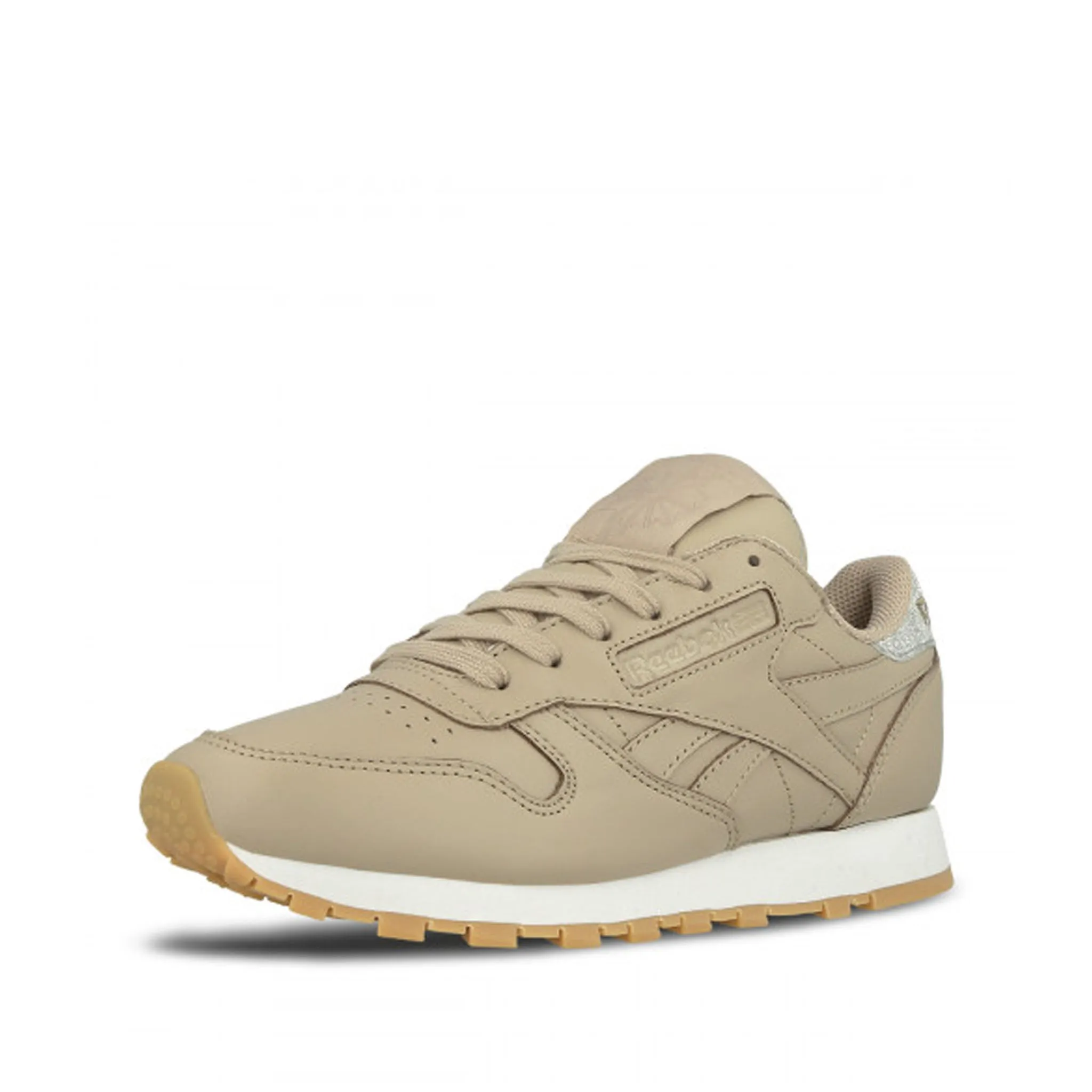 Reebok Classic Met Diamond Womens Beige Trainers