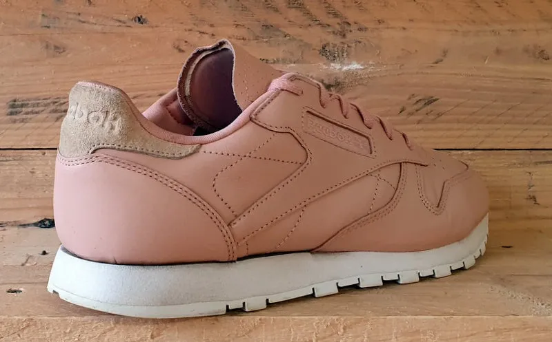 Reebok Classic Rose Low Leather Trainers UK8.5/US11/EU42.5 BD1181 Pink/White