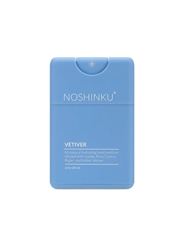 REFILLABLE Nourishing Pocket Sanitizer: Vetiver