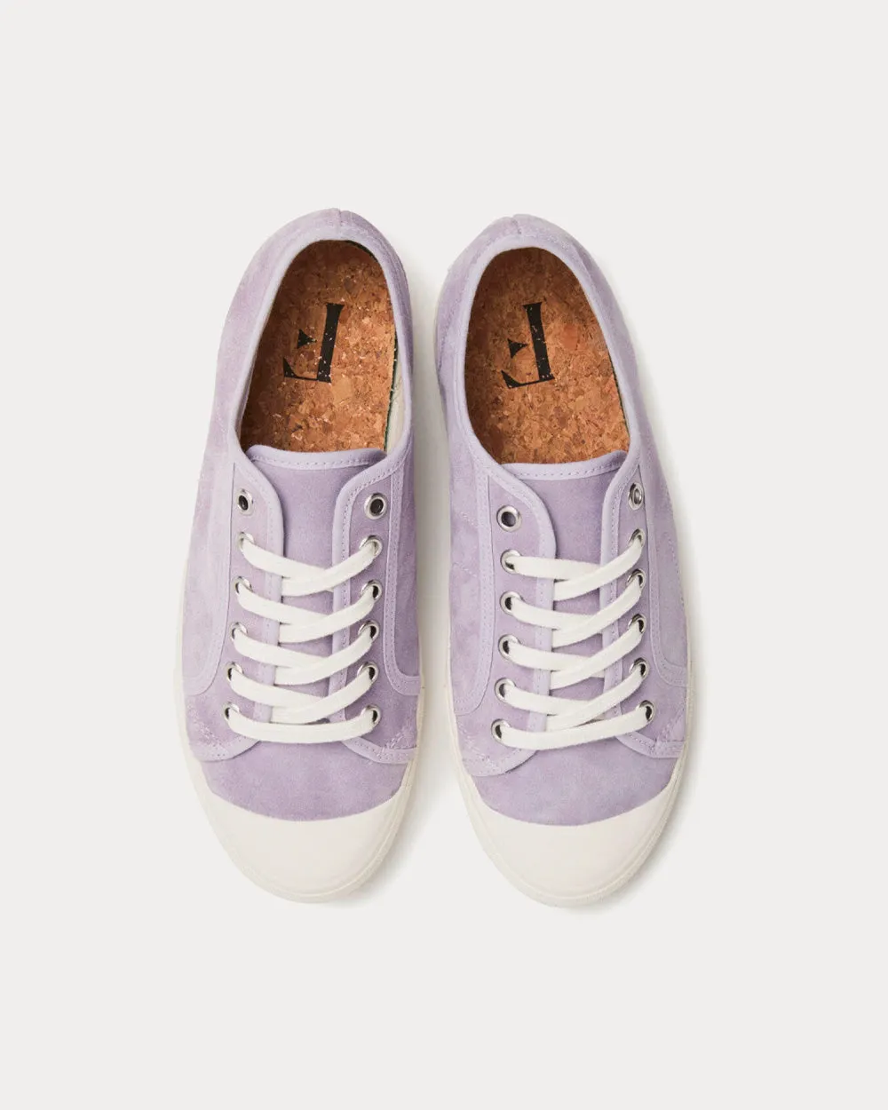 Skanstull Suede Lavender Low Top Sneakers