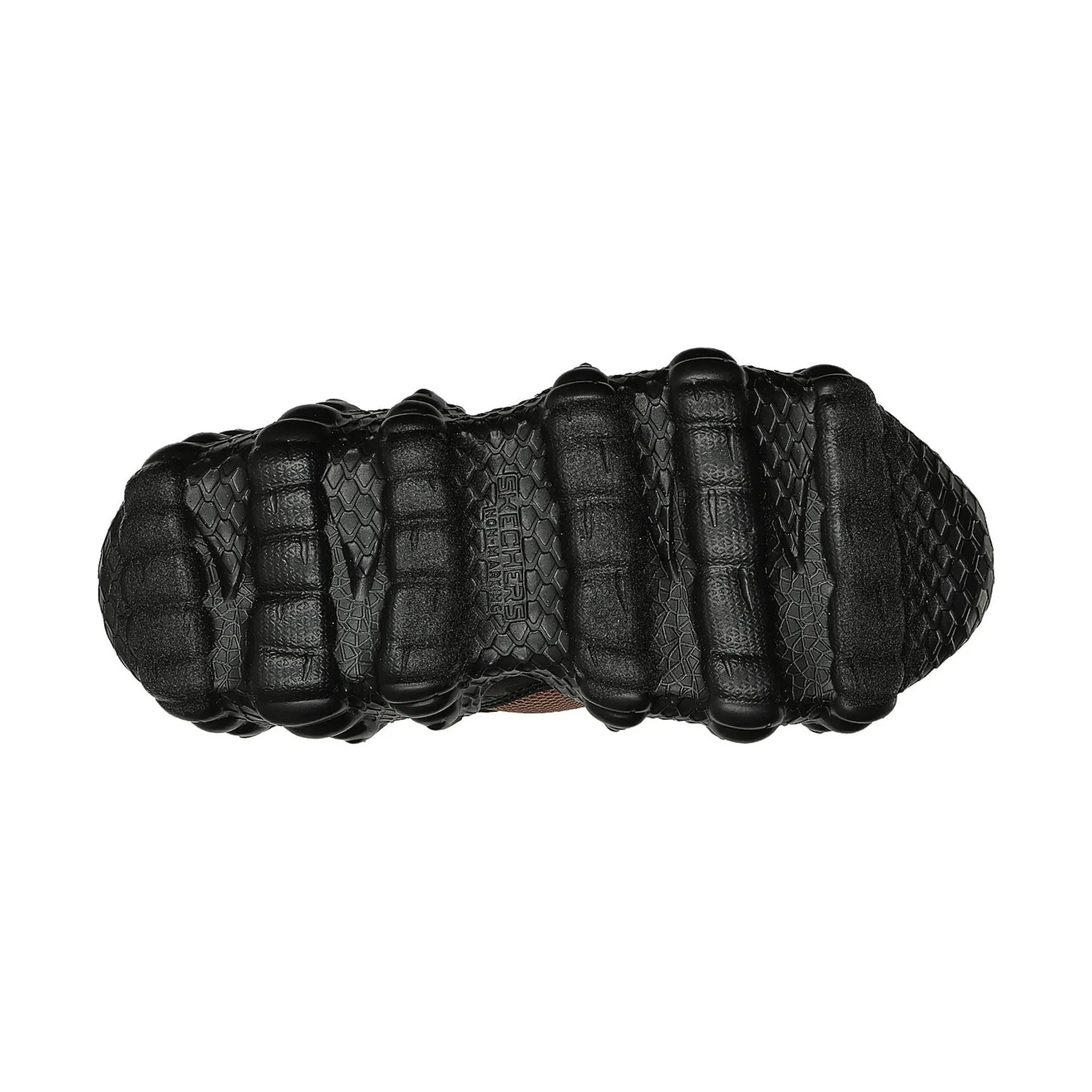 Skechers Kids' Skech O Saurus Lights Shoes - Chocolate/Orange - ONLINE STORE CREDIT/EXCHANGE ONLY