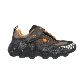 Skechers Kids' Skech O Saurus Lights Shoes - Chocolate/Orange - ONLINE STORE CREDIT/EXCHANGE ONLY