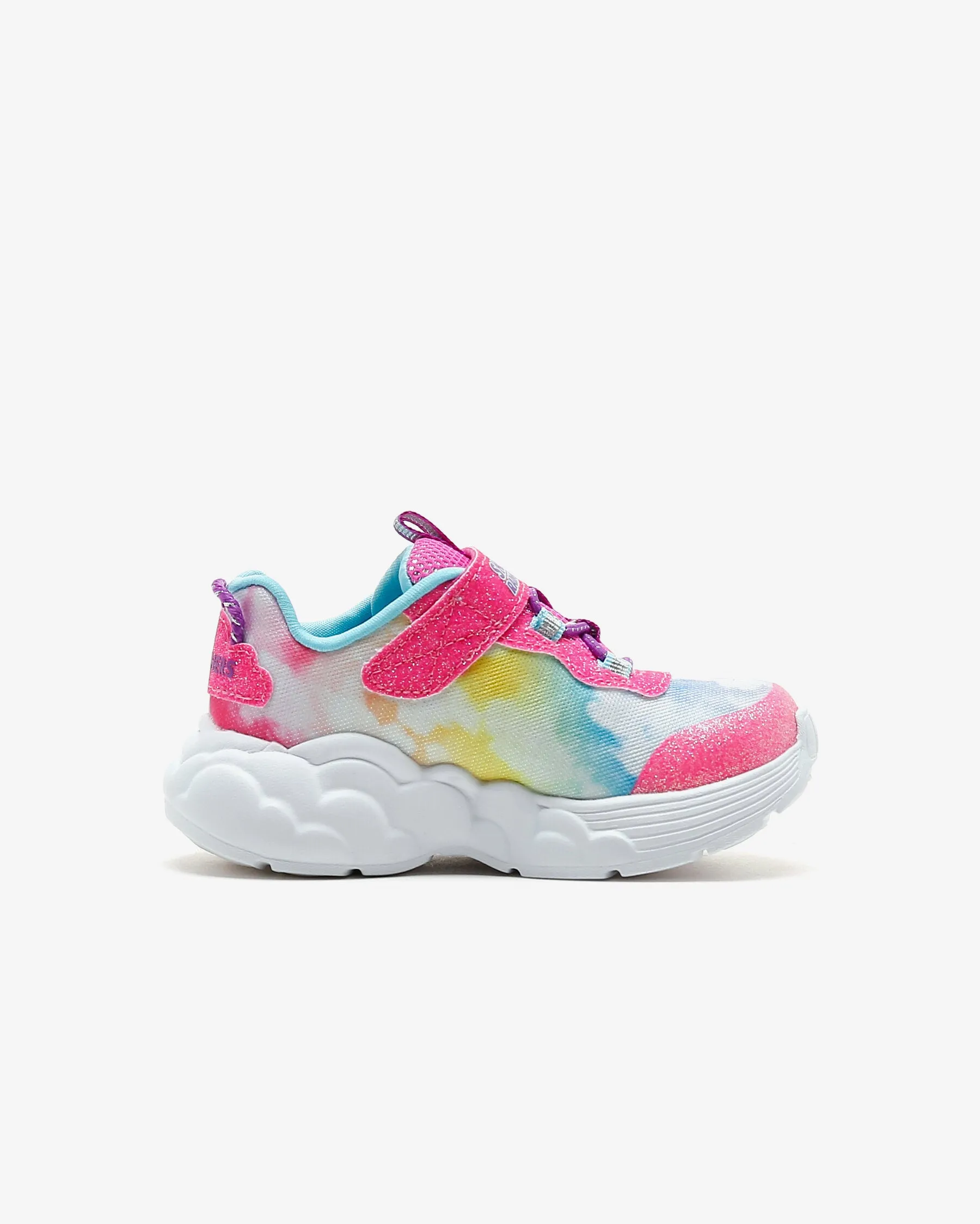 SKECHERS S LIGHTS: RAINBOW RACER - 302300N - PKMT