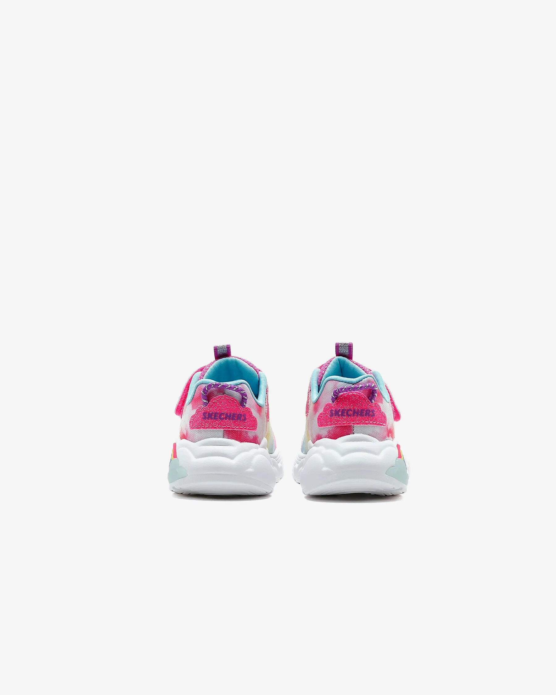 SKECHERS S LIGHTS: RAINBOW RACER - 302300N - PKMT
