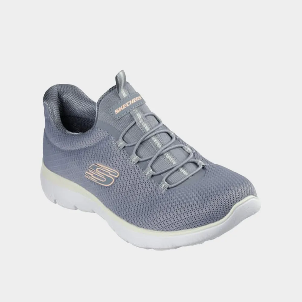 Skechers Womens Summits Sneaker Grey/ Multi _ 183378 _ Grey