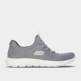 Skechers Womens Summits Sneaker Grey/ Multi _ 183378 _ Grey