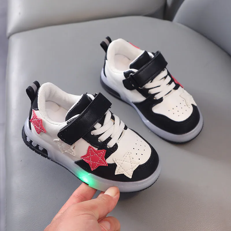Star Kids Shoes with Lights