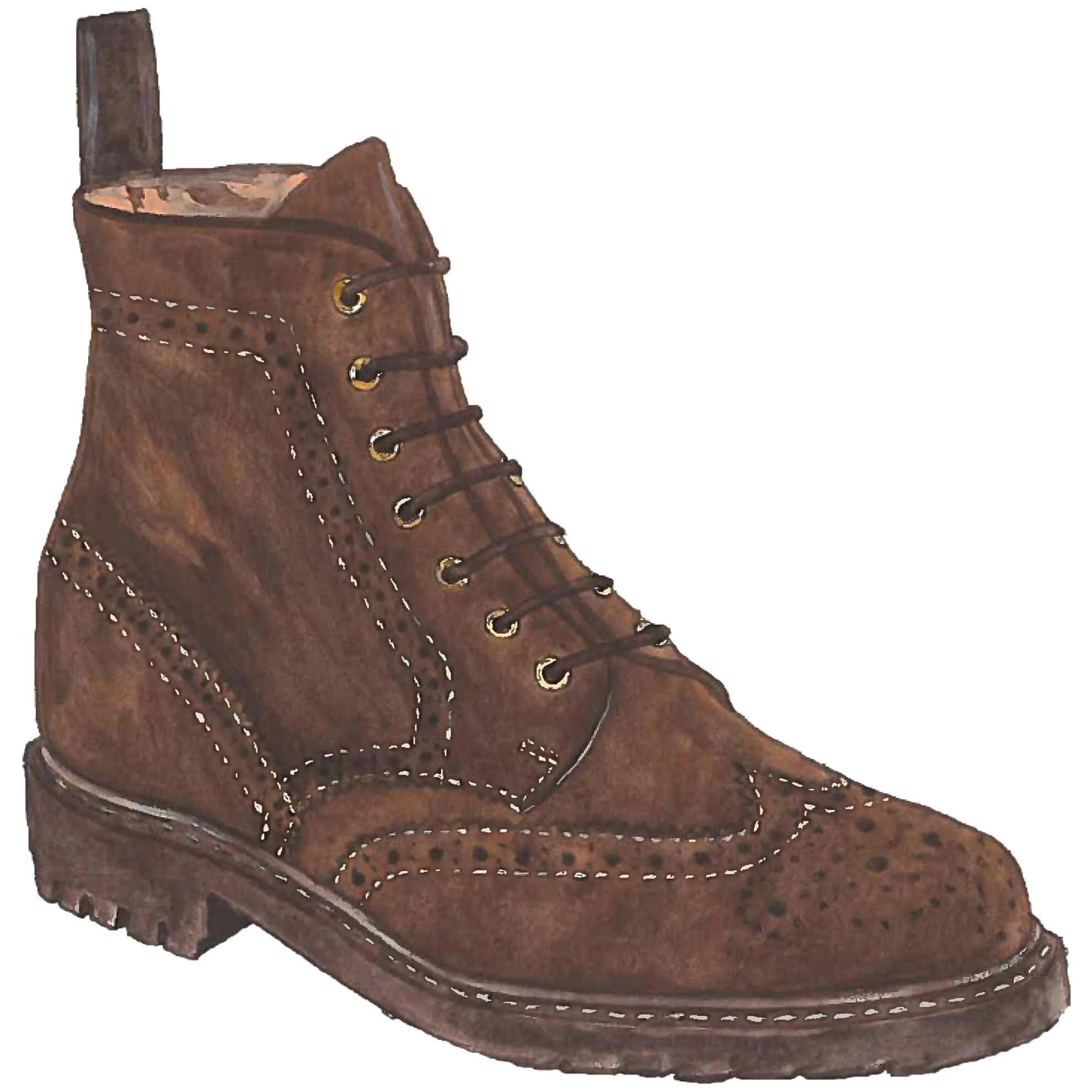 Suede Cheltenham Boots