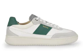 THE SPARK SNEAKERS - White Grey Green