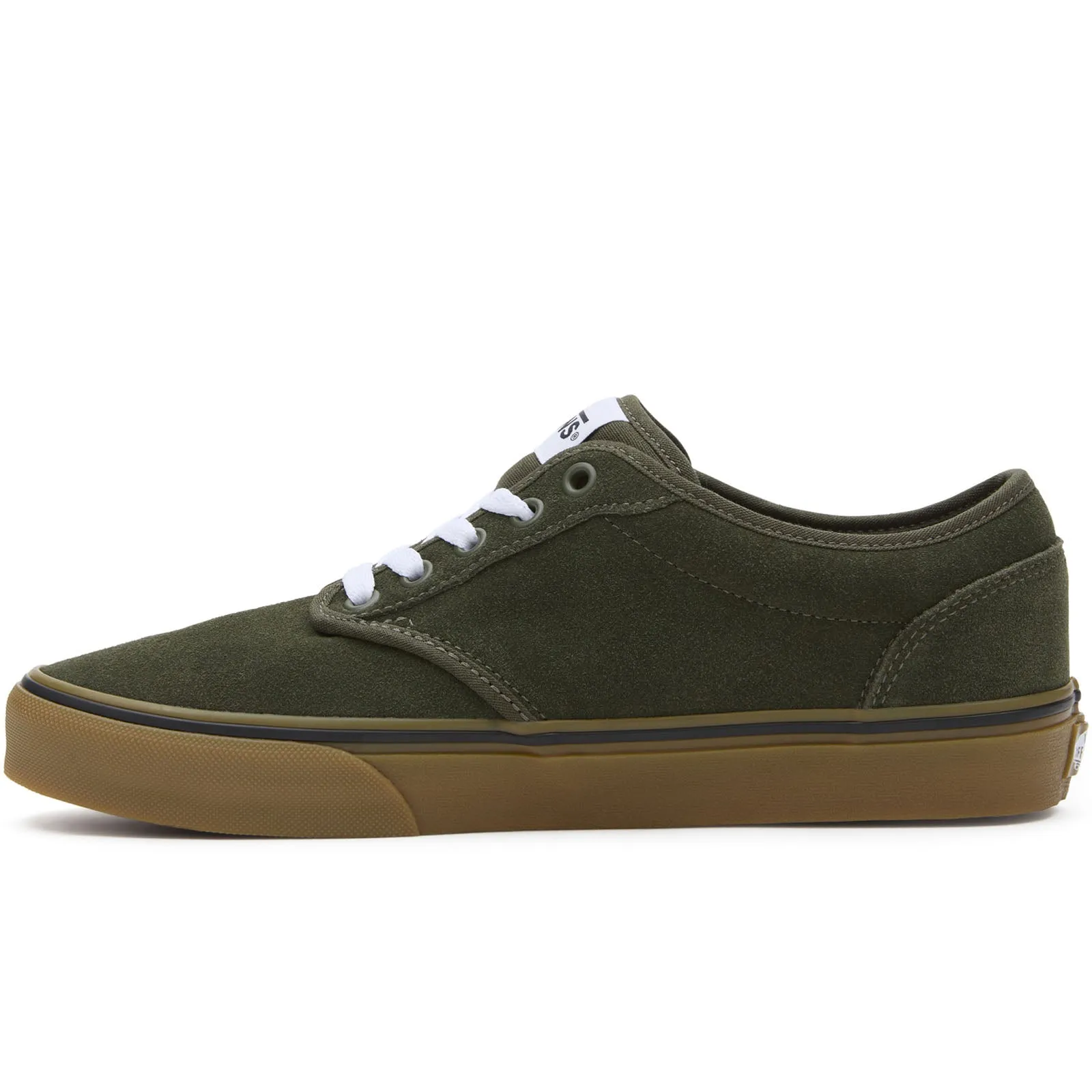 Vans Mens Atwood Suede Low Rise Trainers - Grape Leaf
