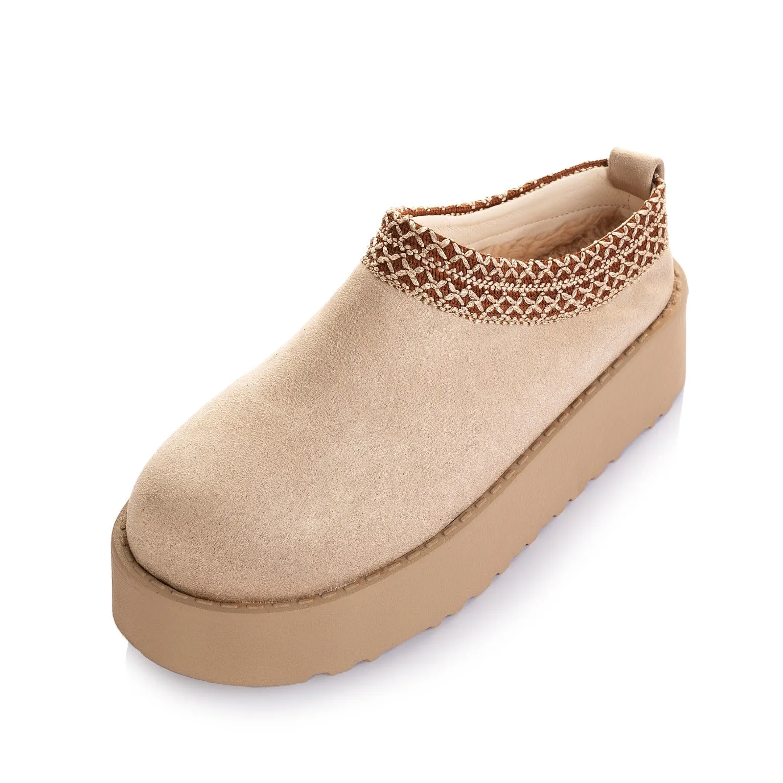 WovenCharm Platform Boots