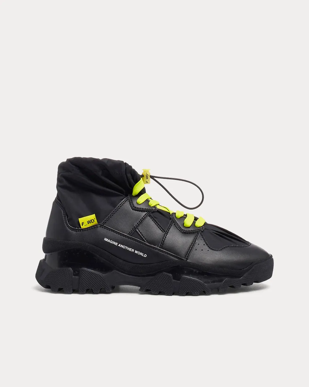 XP2_JUNK X Black High Top Sneakers