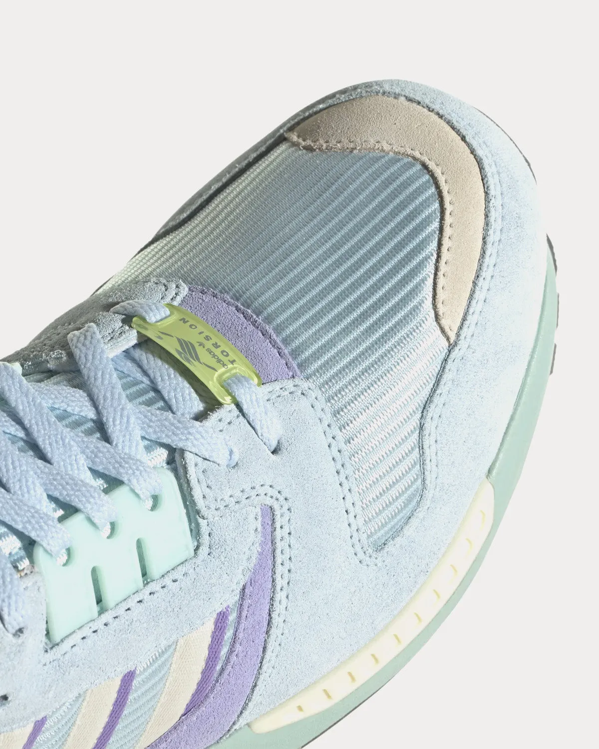 ZX 8000 Sky Tint / Cream White / Clear Grey Low Top Sneakers